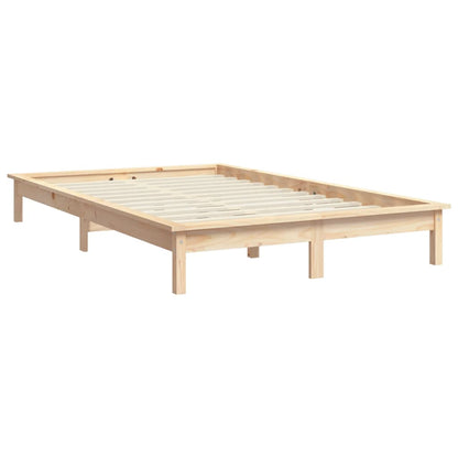 Berkfield Bed Frame 180x200 cm Super King Size Solid Wood Pine