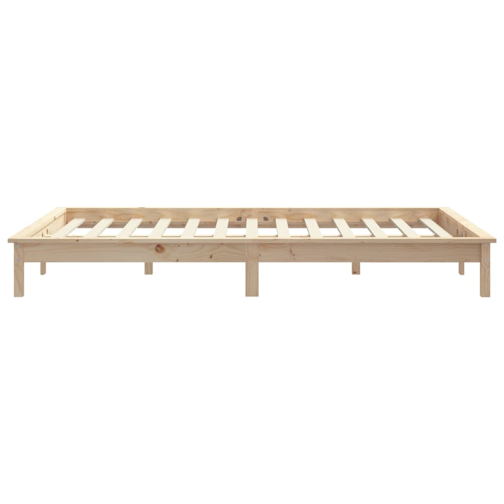 Berkfield Bed Frame 180x200 cm Super King Size Solid Wood Pine