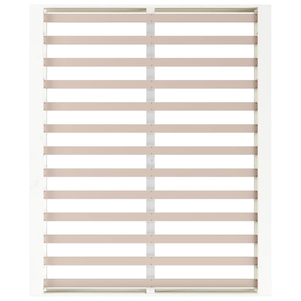 Berkfield Bed Frame White 160x200 cm Solid Wood