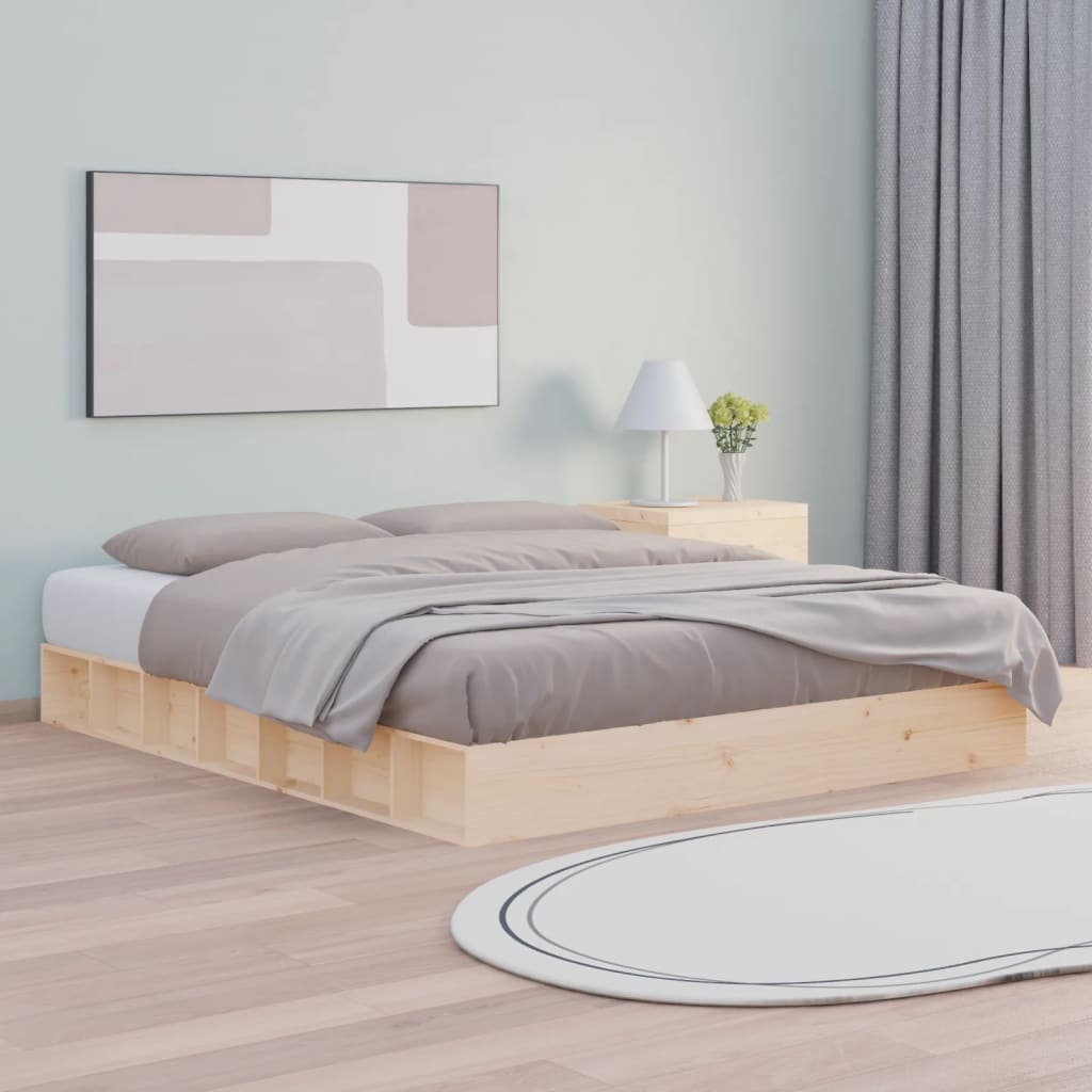 Berkfield Bed Frame 120x200 cm Solid Wood