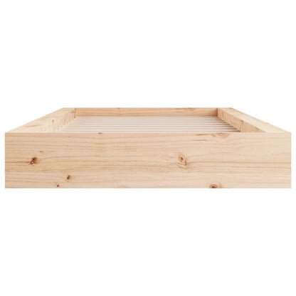 Berkfield Bed Frame 90x190 cm Single Solid Wood