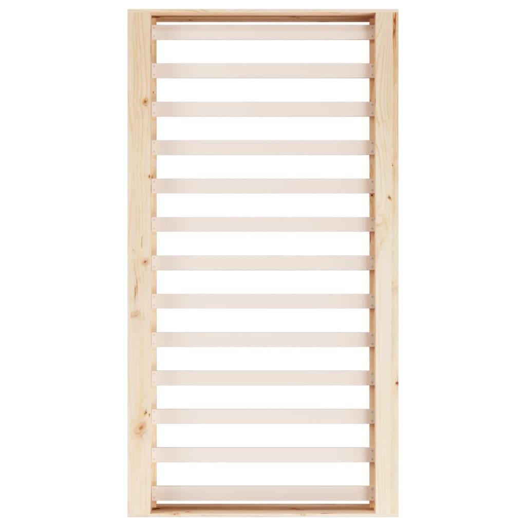 Berkfield Bed Frame 90x190 cm Single Solid Wood