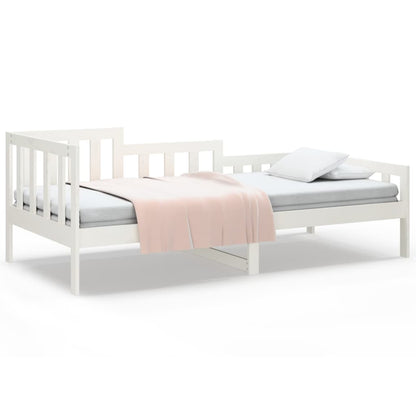 Berkfield Day Bed White 80x200 cm Solid Wood Pine