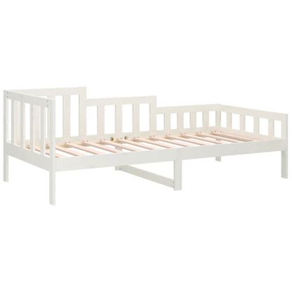 Berkfield Day Bed White 80x200 cm Solid Wood Pine