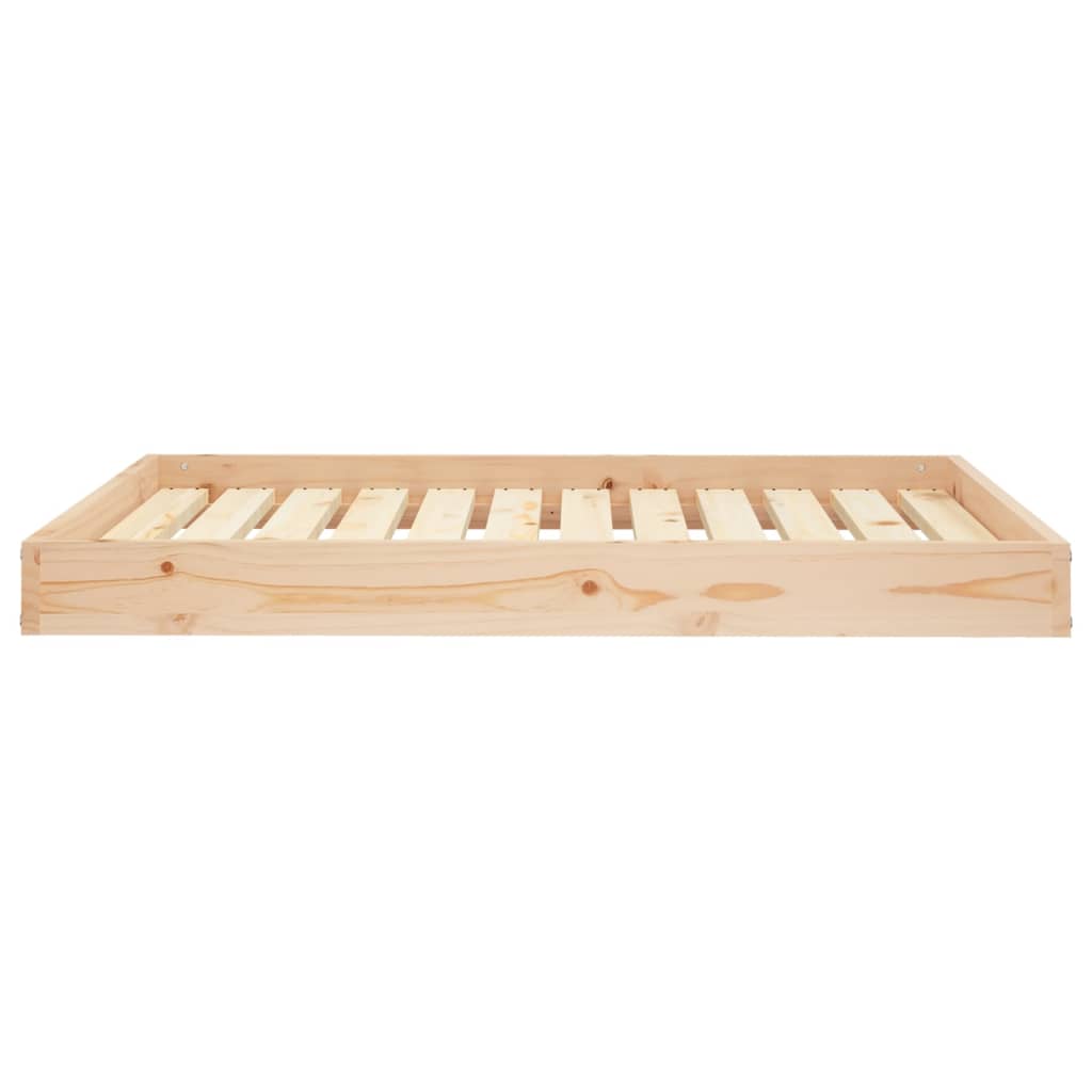 Berkfield Dog Bed 101.5x74x9 cm Solid Wood Pine