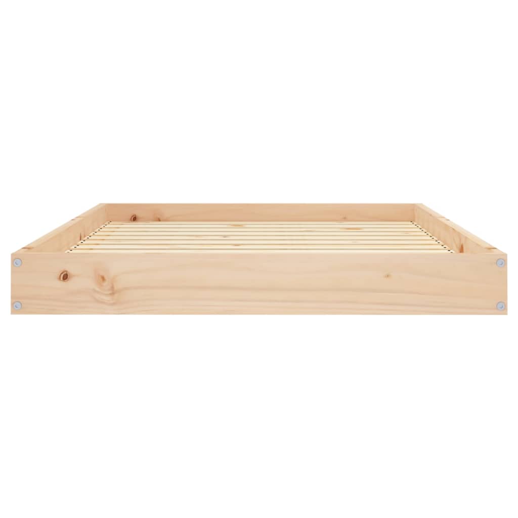 Berkfield Dog Bed 101.5x74x9 cm Solid Wood Pine