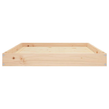 Berkfield Dog Bed 101.5x74x9 cm Solid Wood Pine