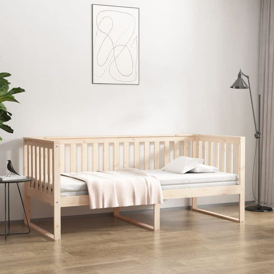 Berkfield Day Bed 90x200 cm Solid Wood Pine