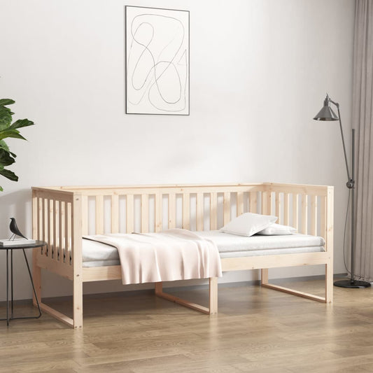 Berkfield Day Bed 90x190 cm Solid Wood Pine