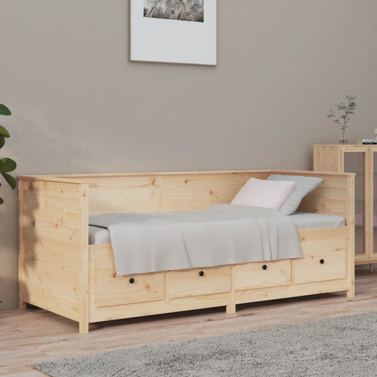 Berkfield Day Bed 90x190 cm Solid Wood Pine