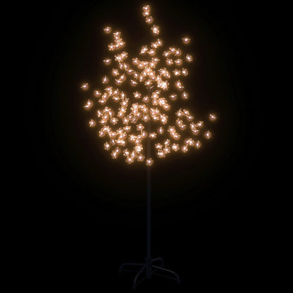 Berkfield Cherry Blossom LED Tree Warm White 120 LEDs 150 cm