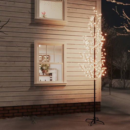 Berkfield Cherry Blossom LED Tree Warm White 368 LEDs 300 cm
