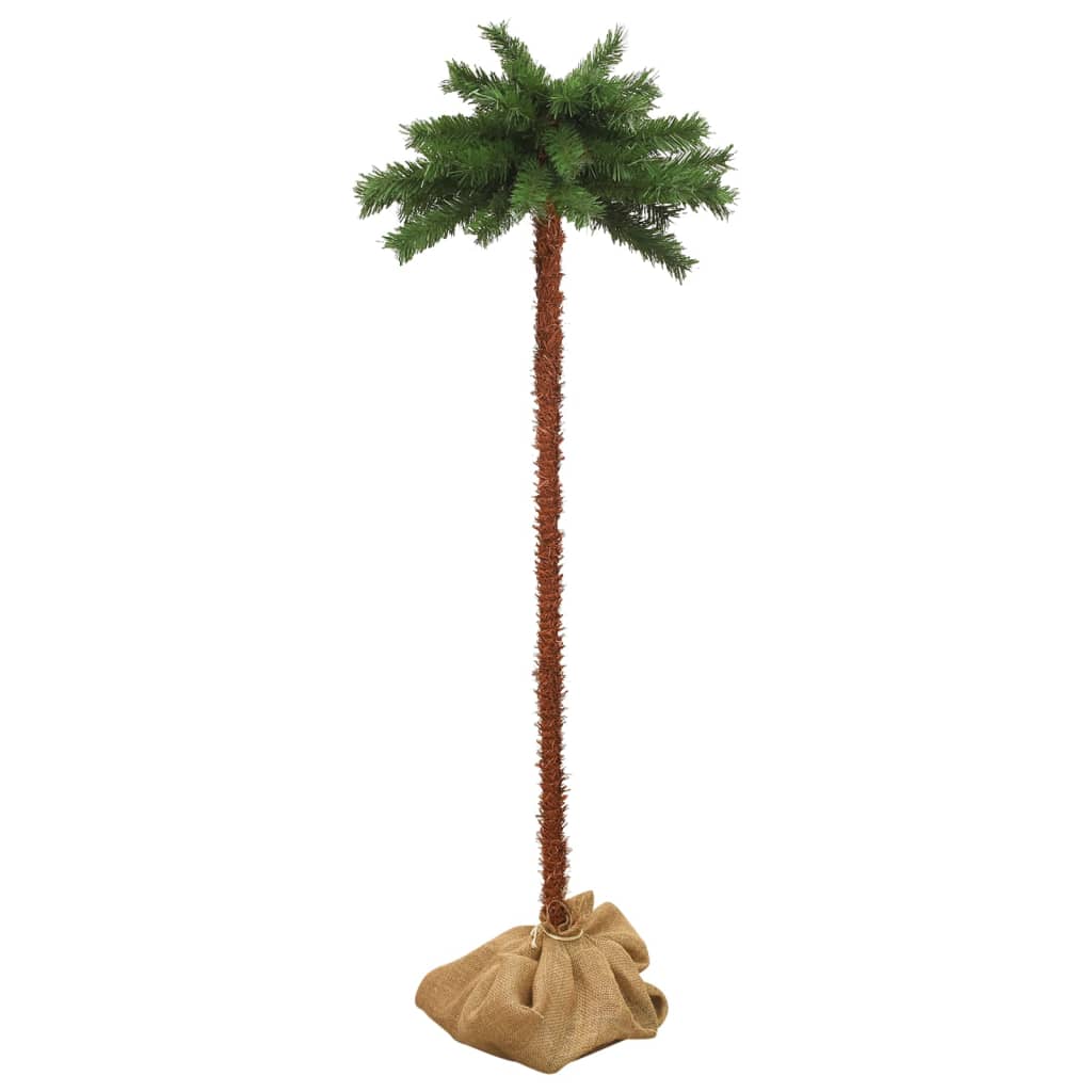 Berkfield Artificial Palm Tree with LEDs 120 cm