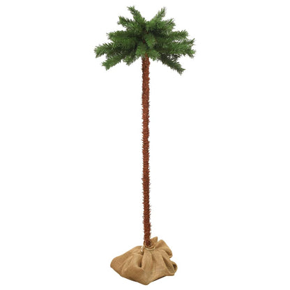 Berkfield Artificial Palm Tree with LEDs 120 cm