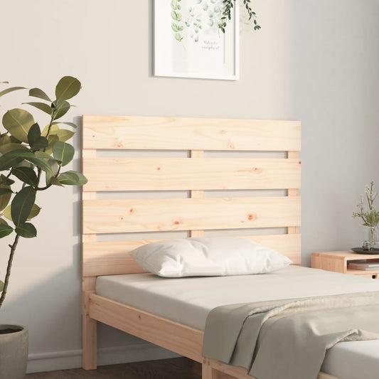 Berkfield Headboard 90x3x80 cm Solid Wood Pine