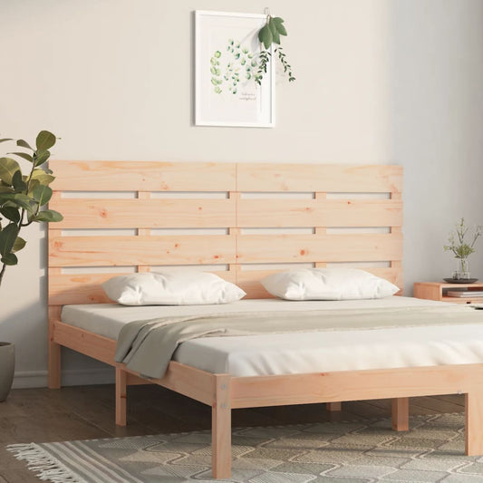 Berkfield Headboard 120x3x80 cm Solid Wood Pine