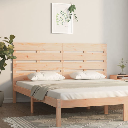 Berkfield Headboard 140x3x80 cm Solid Wood Pine