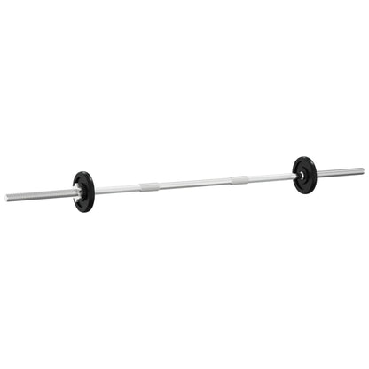 Berkfield Barbell and Dumbbell Set 30 kg Cast Iron
