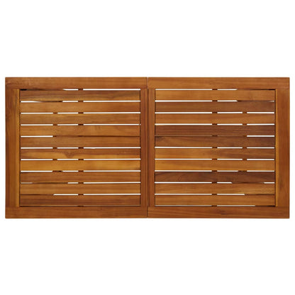 Berkfield 7 Piece Garden Bar Set Solid Wood Acacia