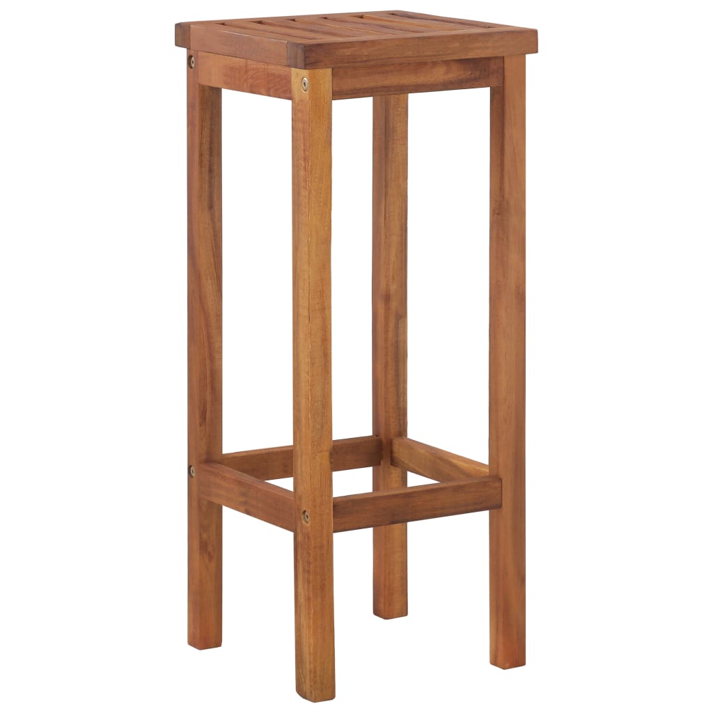 Berkfield 7 Piece Garden Bar Set Solid Wood Acacia