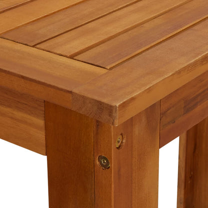 Berkfield 7 Piece Garden Bar Set Solid Wood Acacia