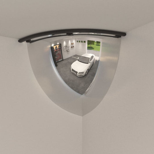 Berkfield Quarter Domed Traffic Mirrors 2 pcs �_�”�_30 cm Acrylic