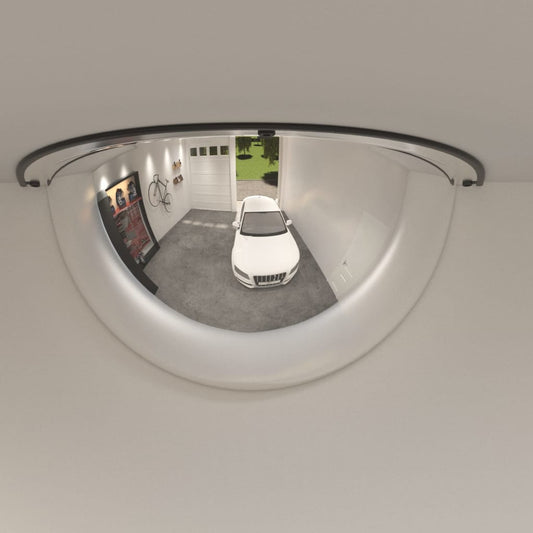 Berkfield Half Domed Traffic Mirrors 2 pcs �_�”�_60 cm Acrylic