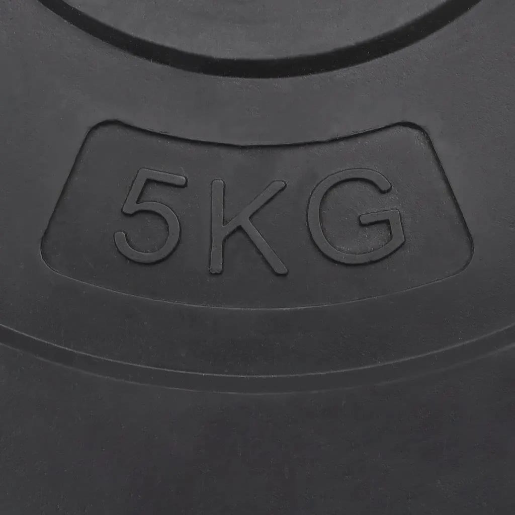 Berkfield Weight Plates 6 pcs 30 kg Cement