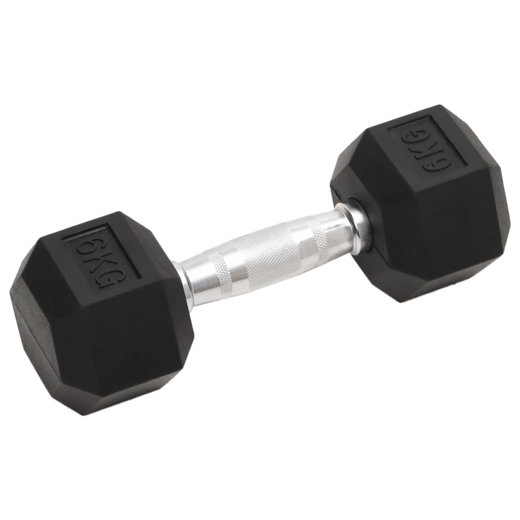 Berkfield Dumbbells 2 pcs 12 kg Cast Iron