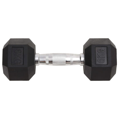 Berkfield Dumbbells 2 pcs 12 kg Cast Iron