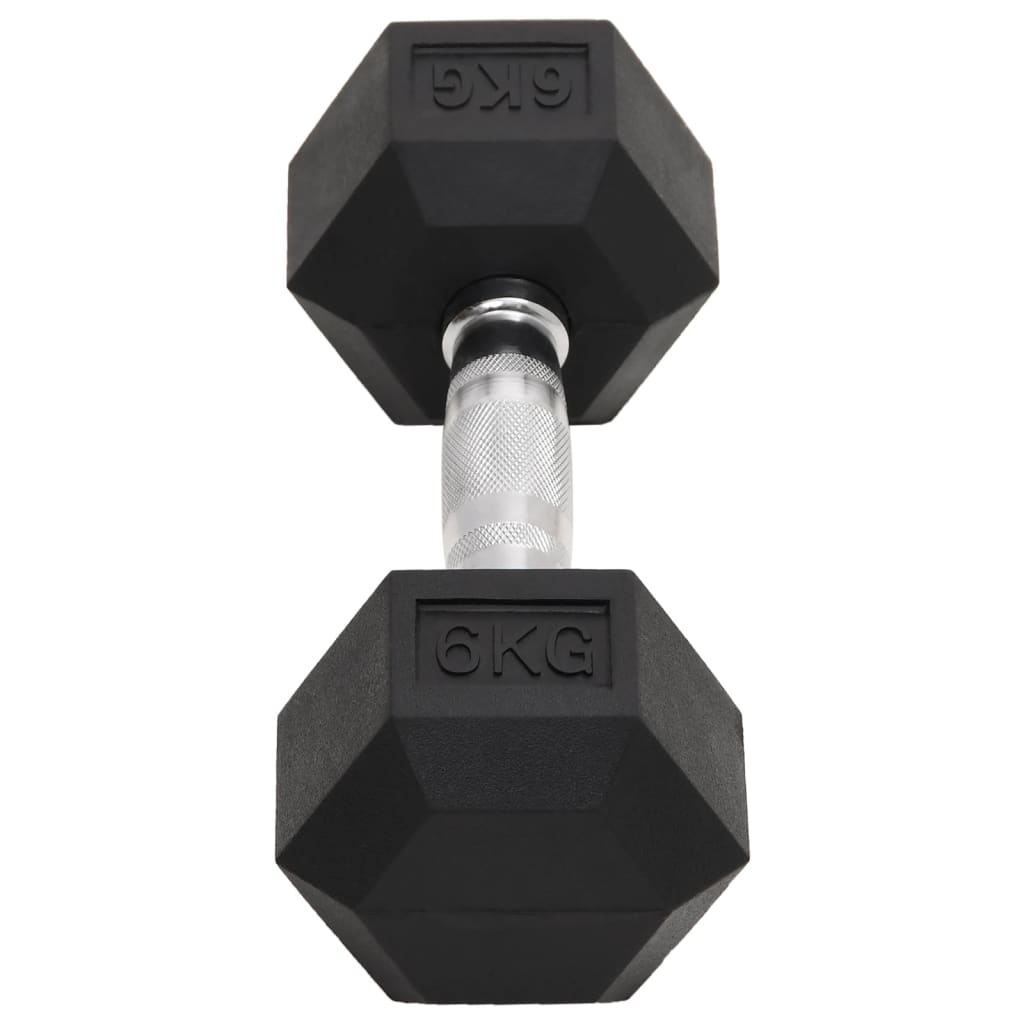 Berkfield Dumbbells 2 pcs 12 kg Cast Iron