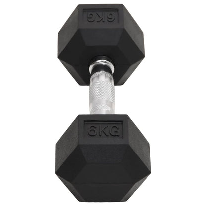 Berkfield Dumbbells 2 pcs 12 kg Cast Iron