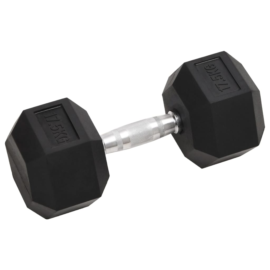 Berkfield Dumbbell 17.5 kg Cast Iron