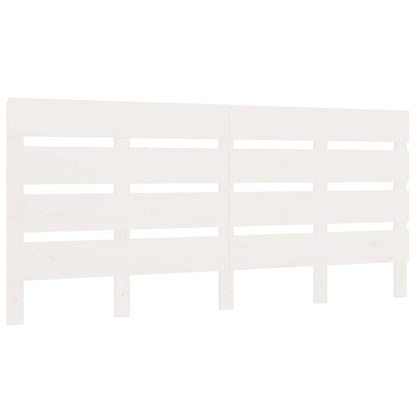 Berkfield Bed Frame White 180x200 cm Solid Wood Pine Super King Size