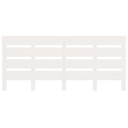 Berkfield Bed Frame White 180x200 cm Solid Wood Pine Super King Size