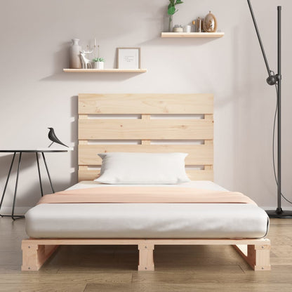 Berkfield Bed Frame 75x190 cm Solid Wood Pine Small Single