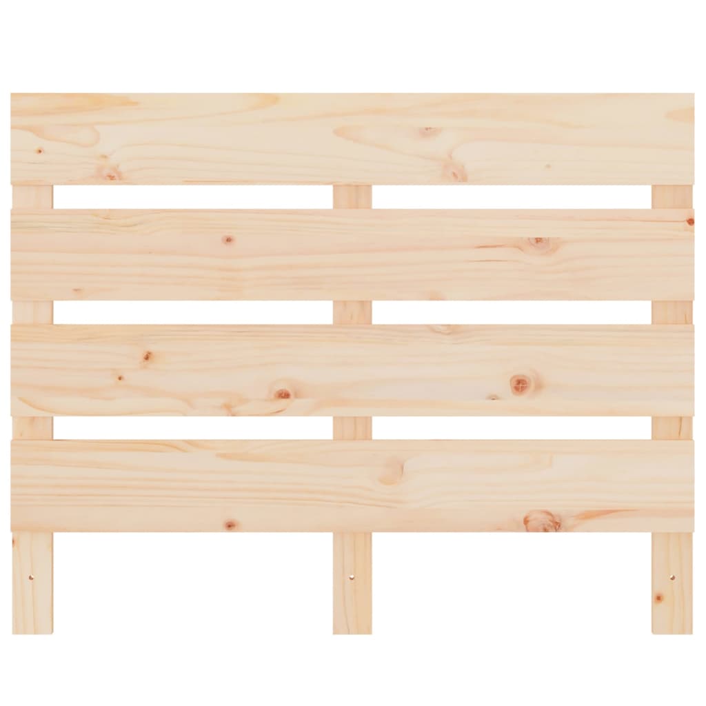 Berkfield Bed Frame 75x190 cm Solid Wood Pine Small Single