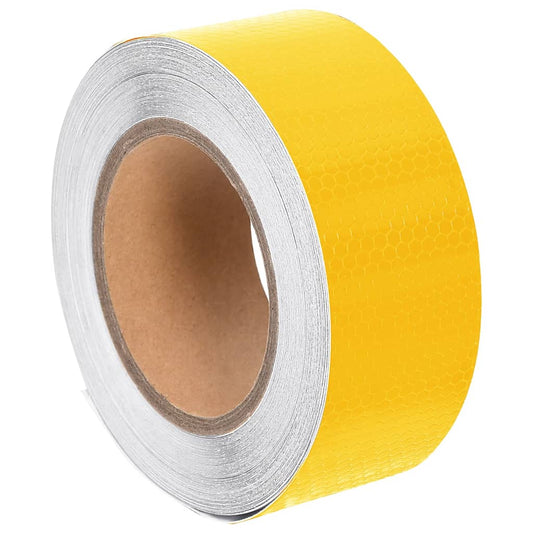 Berkfield Reflective Tape Yellow 5 cmx20 m PVC
