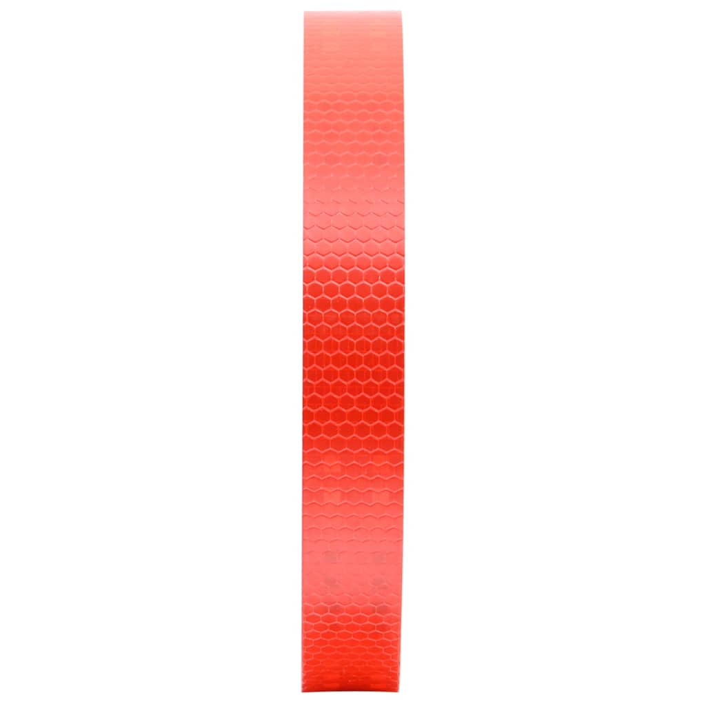 Berkfield Reflective Tape Red 2.5 cmx50 m PVC