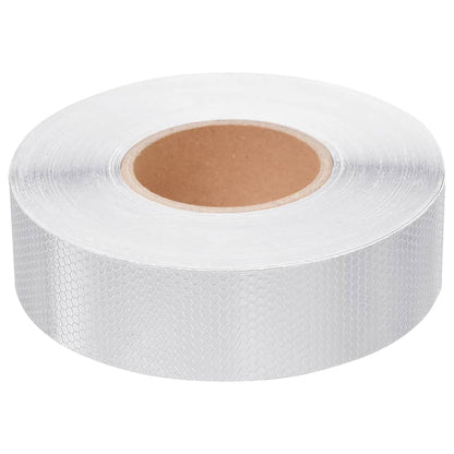 Berkfield Reflective Tape White 5 cmx50 m PVC