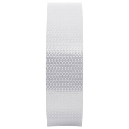 Berkfield Reflective Tape White 5 cmx50 m PVC