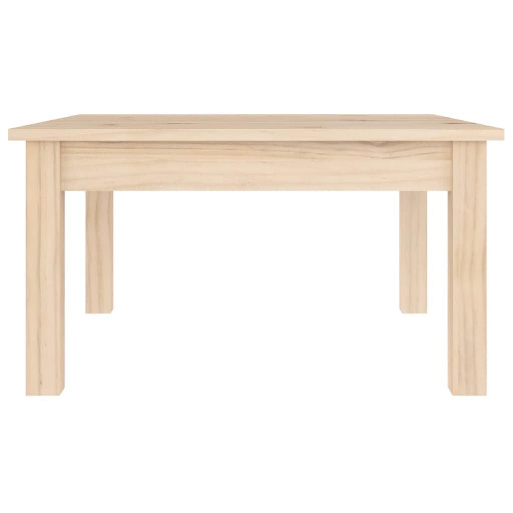 Berkfield Coffee Table 55x55x30 cm Solid Wood Pine