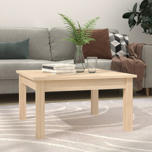 Berkfield Coffee Table 55x55x30 cm Solid Wood Pine