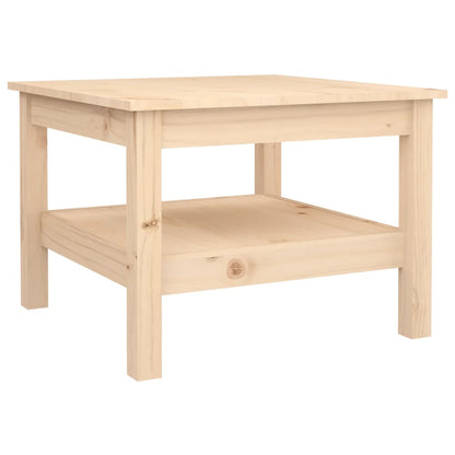 Berkfield Coffee Table 55x55x40 cm Solid Wood Pine
