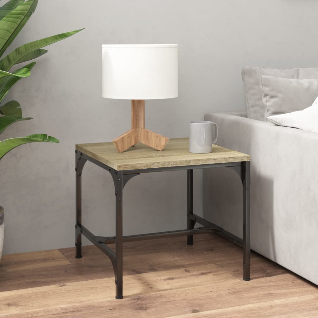 Berkfield Coffee Table Sonoma Oak 50x50x35 cm Engineered Wood