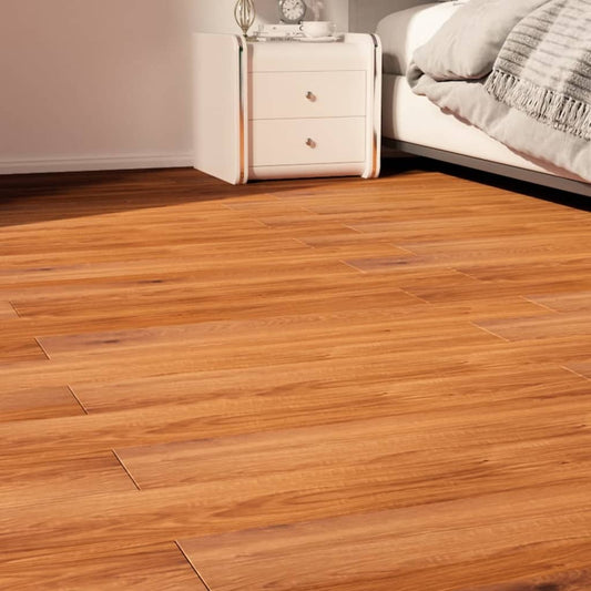 Berkfield Self-adhesive PVC Flooring Planks Brown 5.02 m�__ 2 mm Brown Wood