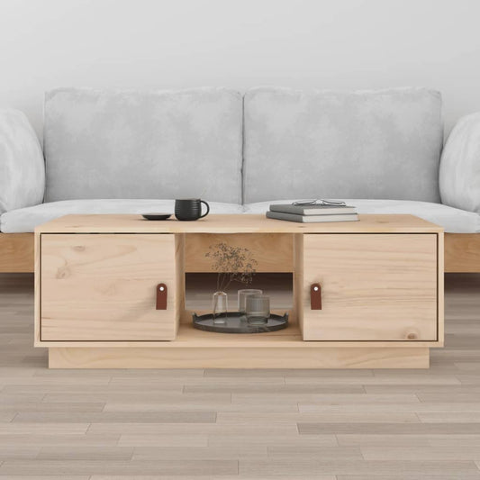 Berkfield Coffee Table 100x50x35 cm Solid Wood Pine