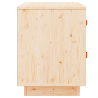 Berkfield Bedside Cabinet 40x34x45 cm Solid Wood Pine