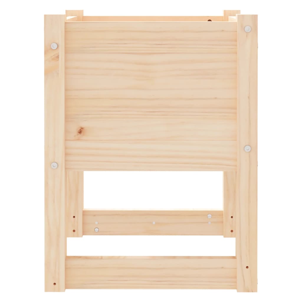 Berkfield Planter 40x40x52.5 cm Solid Wood Pine