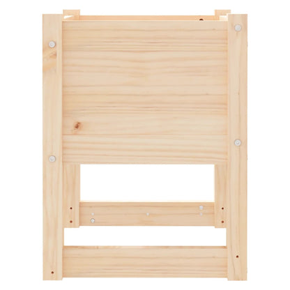 Berkfield Planter 40x40x52.5 cm Solid Wood Pine